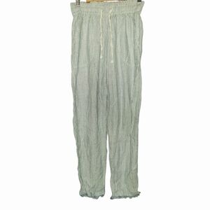 aerie stripe coton pants
